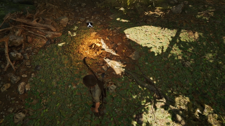  Благодаря рельефному текстурированию по методу parallax occlusion mapping разбросанные листья дают впечатление глубины пространства. 